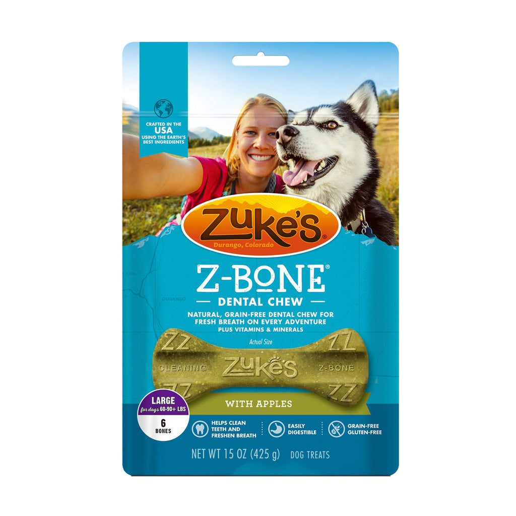Zuke's Z-Bone Grain Free Dental Chew Dog Treat