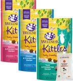 Wellness Kittles Tasty Crunchy Cat Treats (Chicken, Salmon, Tuna) 2-oz Bags