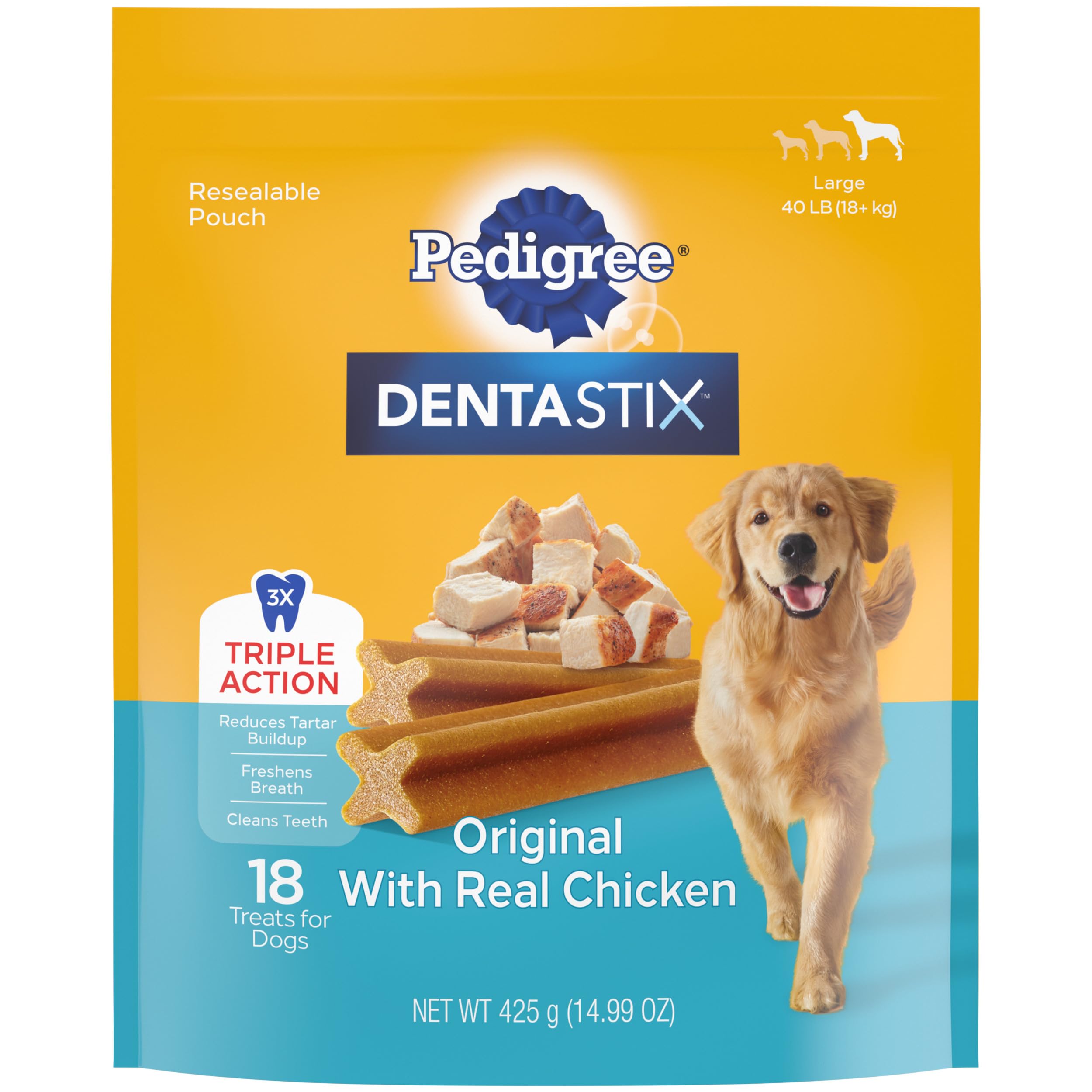 PEDIGREE Dentastix Large Breed Sticks Dog Treats