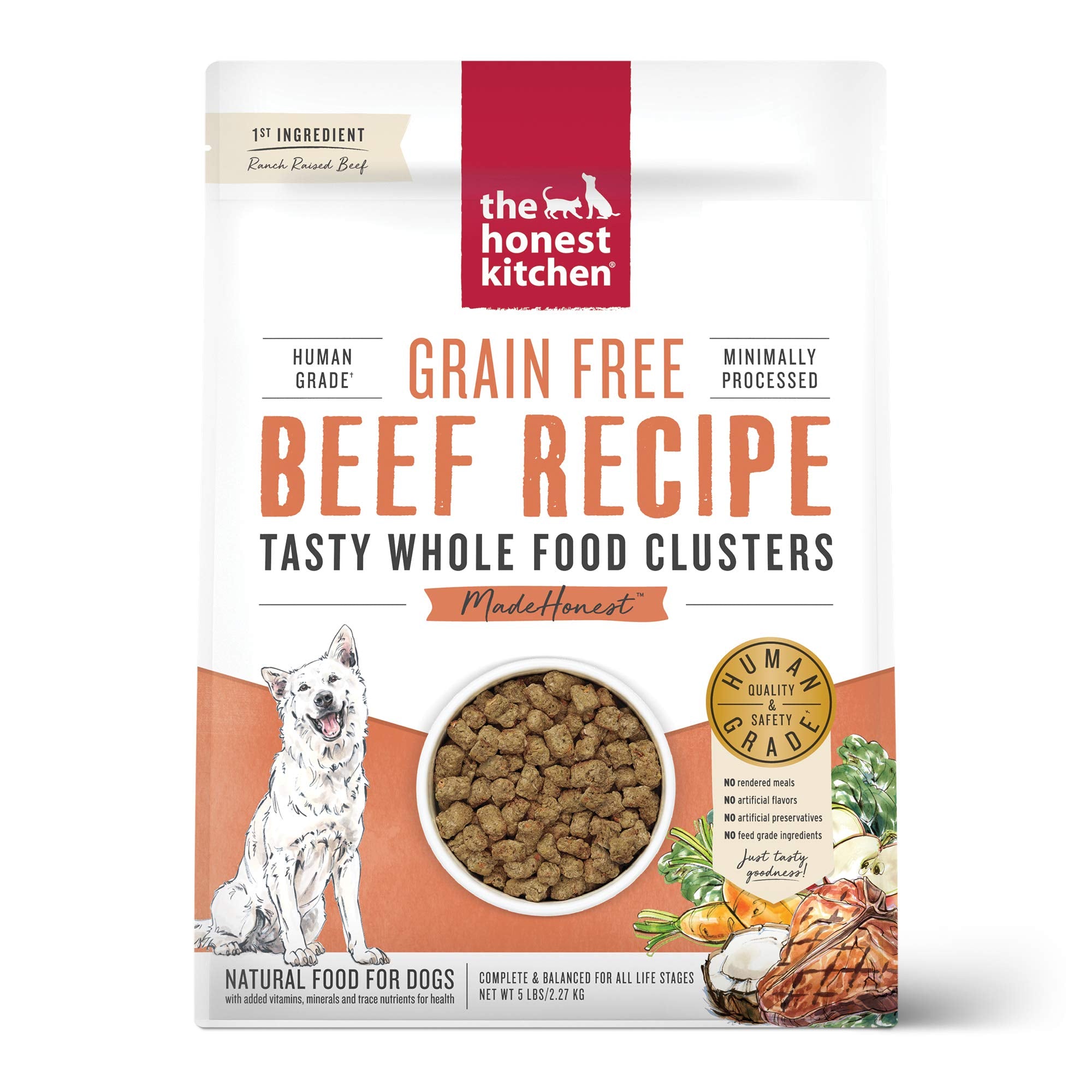 The Honest Kitchen Whole Food Clusters Grain Free Chicken Dry Dog Food