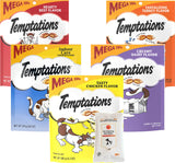 Temptations Classic Soft & Crunchy Cat Treats Variety Pack (5 Flavors)