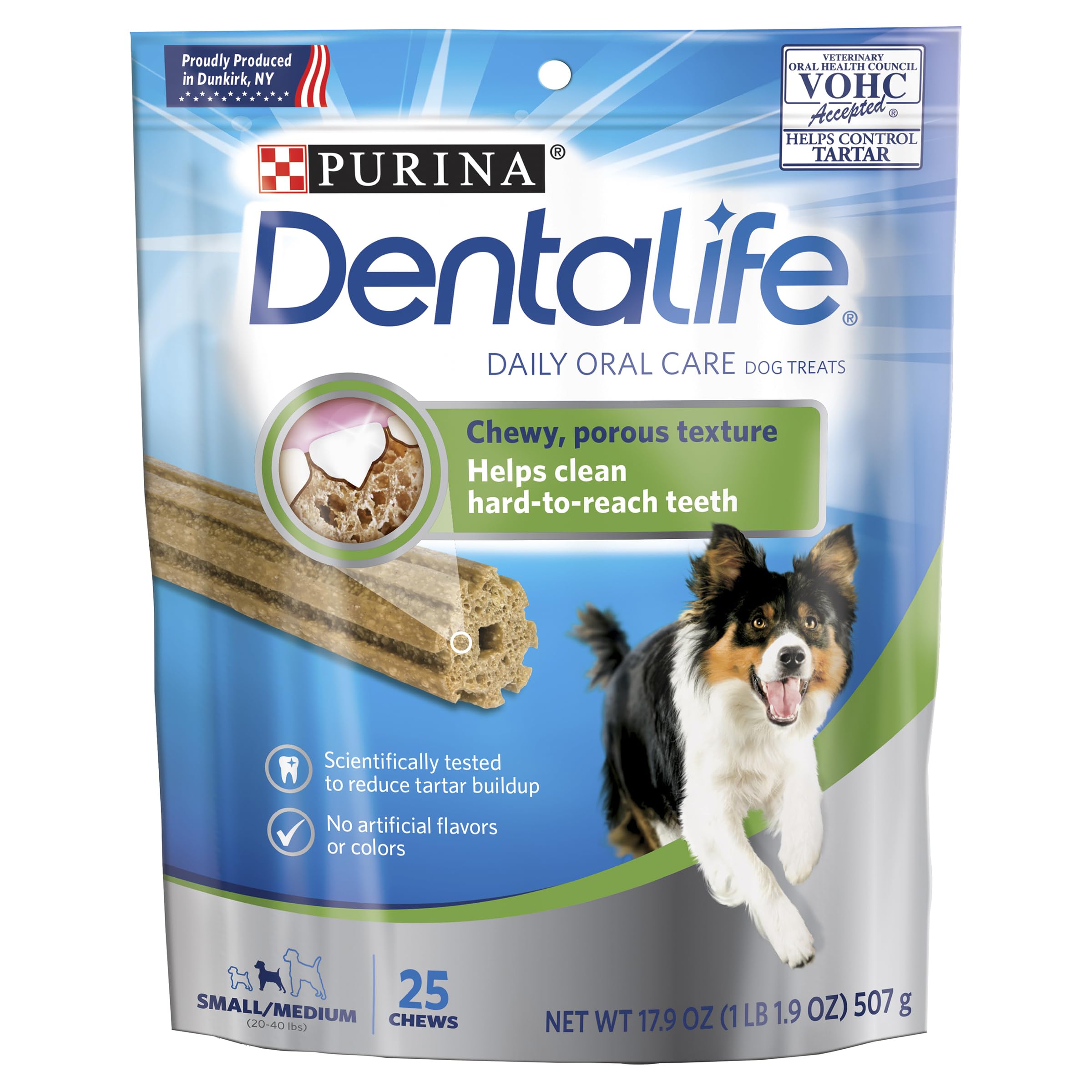 Purina Dentalife Daily Oral Care Small/Medium Adult Dental Dog Chew Treats