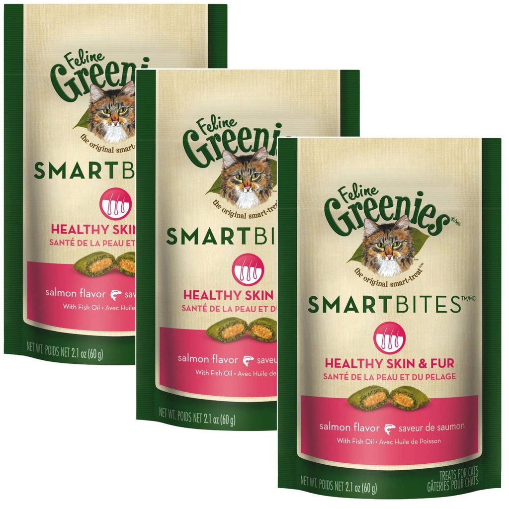 Greenies Feline SmartBites Healthy Skin & Fur Cat Treats