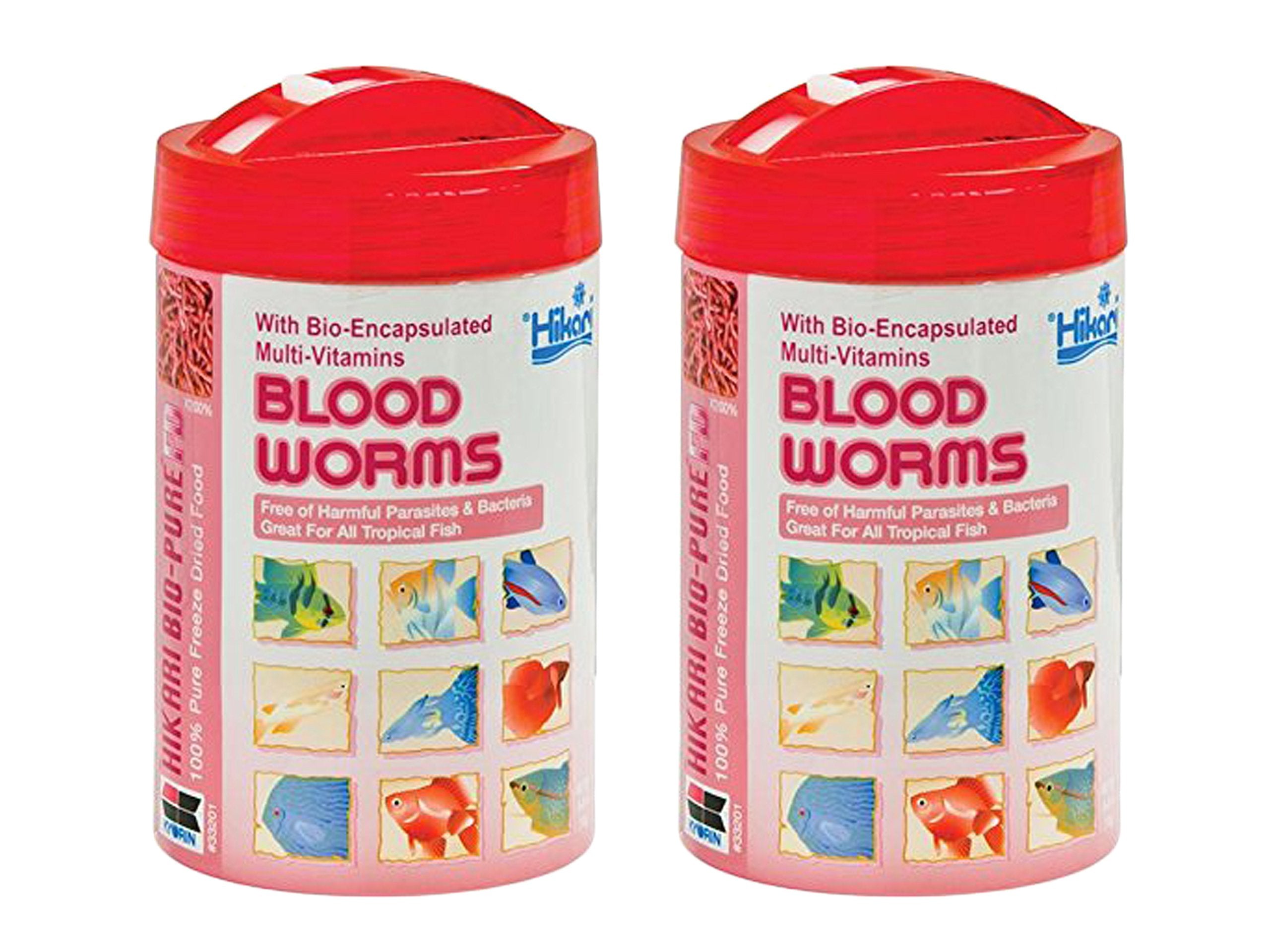 Hikari Blood Worms with Bio-Encapsulated Multi-Vitamins