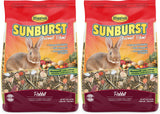 Higgins Sunburst Gourmet Blend Rabbit Food, 3 Lb Bags