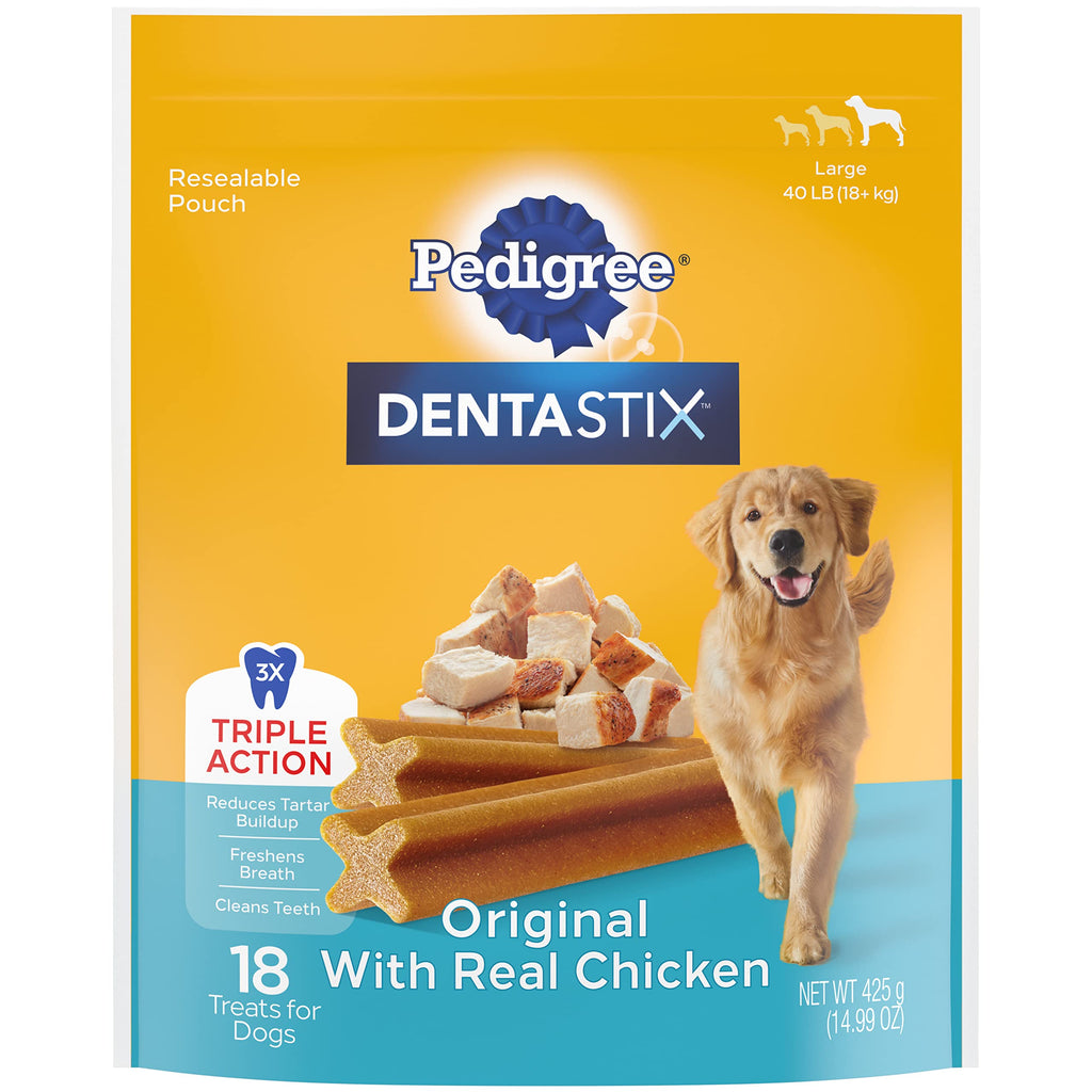 Pedigree Dentastix Fresh Treats for Large Dogs, 30+ pounds