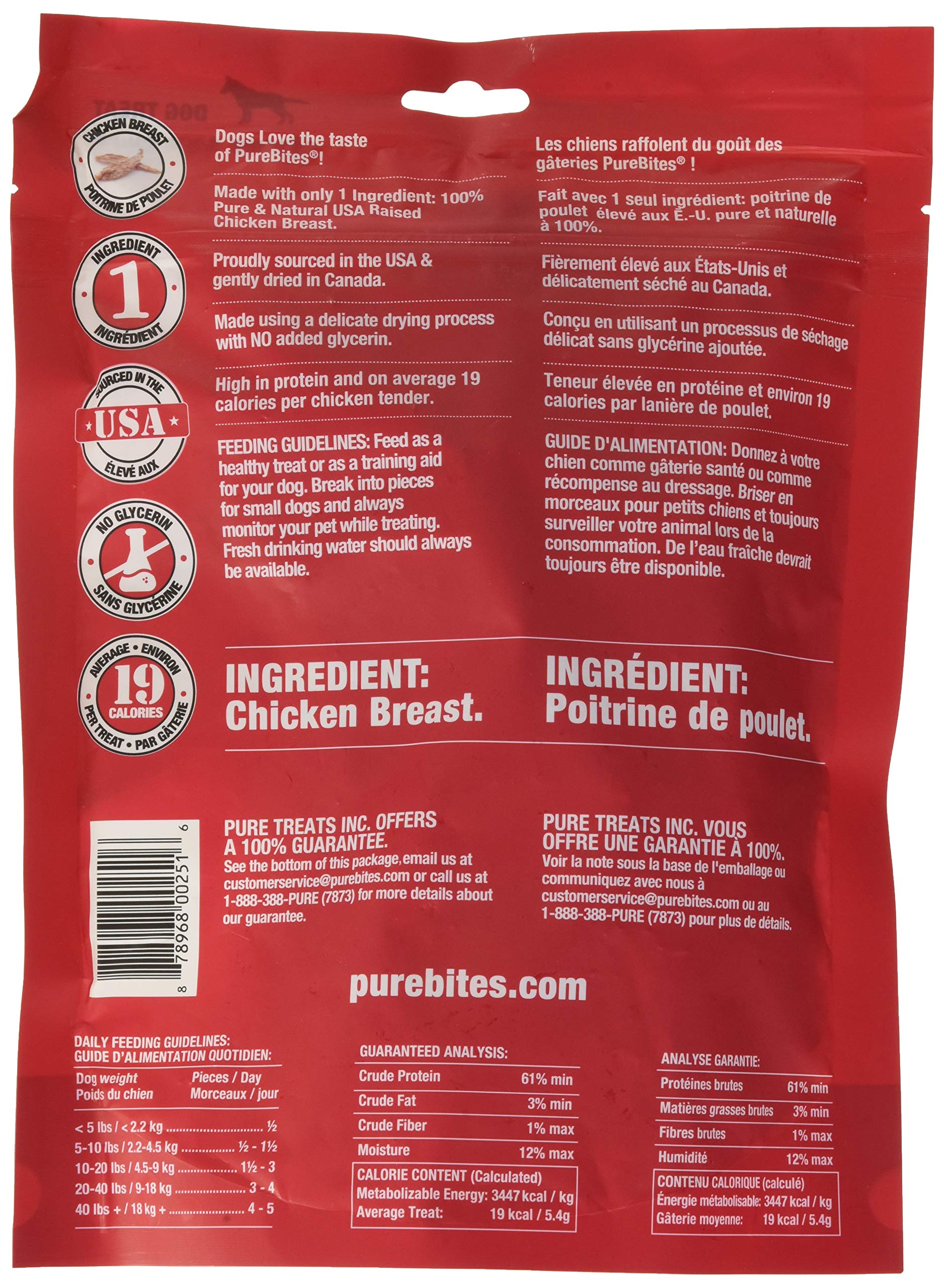 PureBites Chicken Jerky Treats for Dogs