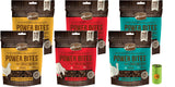 Merrick Power Bites Bundle (6 Bags) All-Natural Grain Free Gluten Free Soft & Chewy Chews Dog Treats