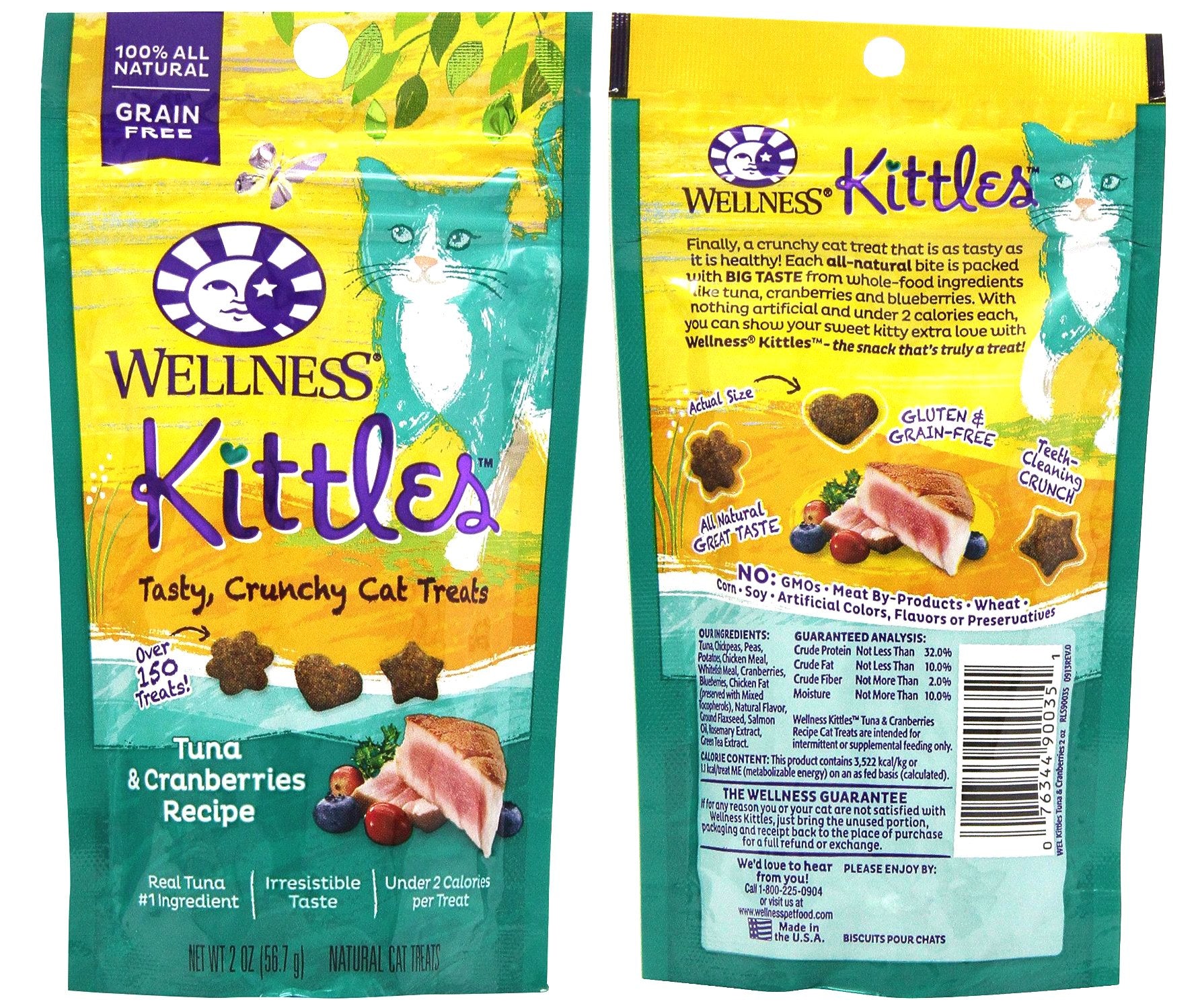 Kittles™ Chicken & Cranberries Crunchy Cat Treats