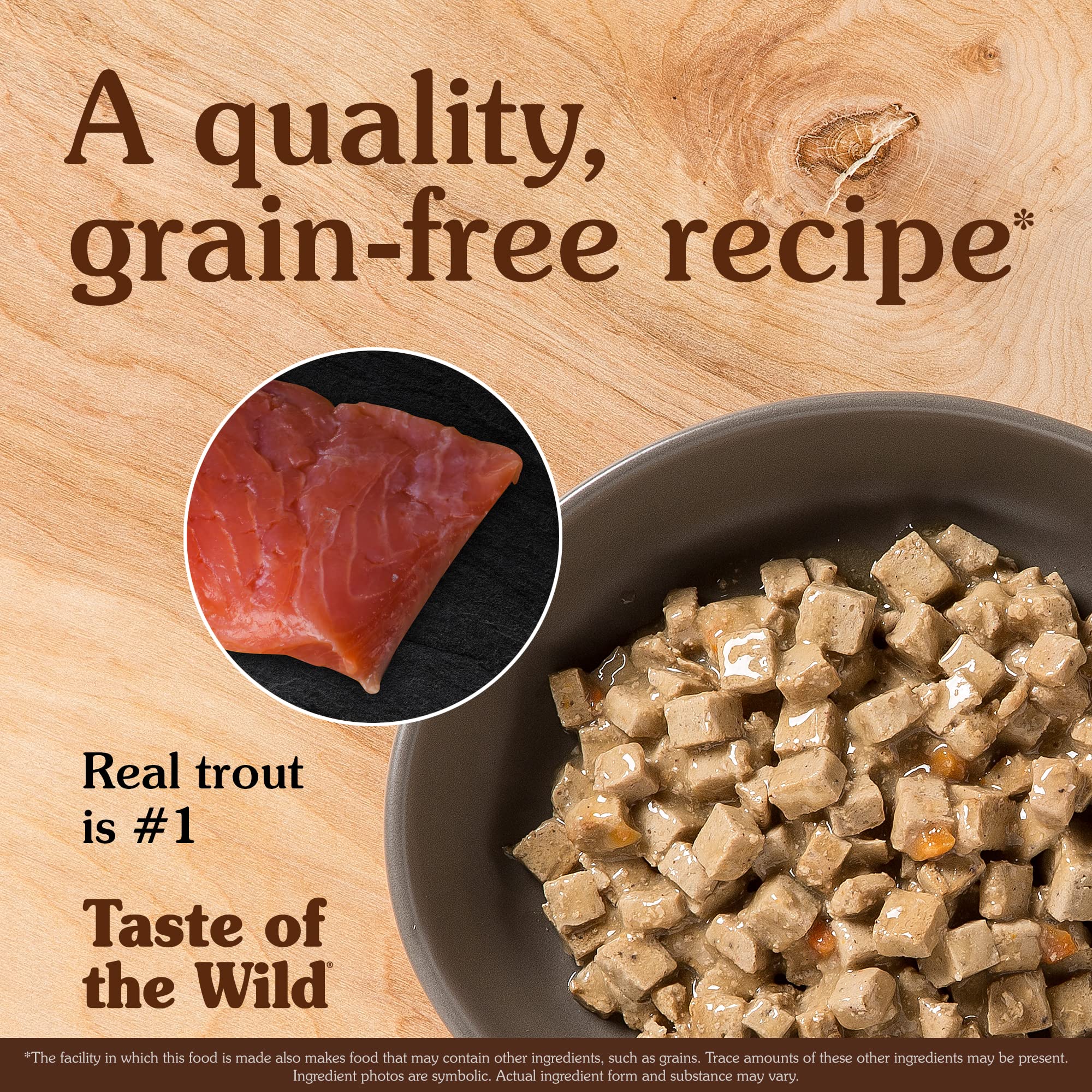 Taste of the Wild High Protein Real Meat Grain-Free Recipe Wet Canned Cat Food