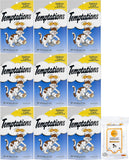 Temptations Indoor Care (Hairball Control) Chicken Flavor Cat Treats 2.1 oz (Pack of 9)