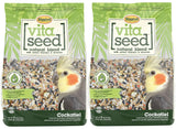 Higgins Vita Seed Natural Blend Cockatiel Food, 2.5 Pounds (Pack of 2)