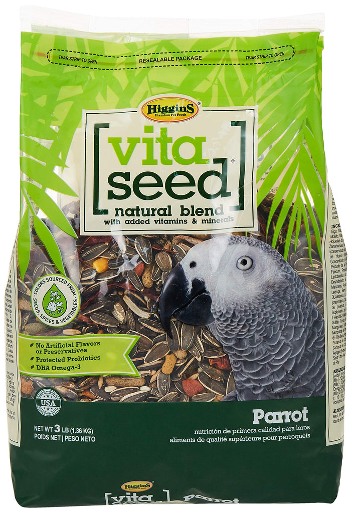 Higgins Vita Seed Parrot 3 Lbs.