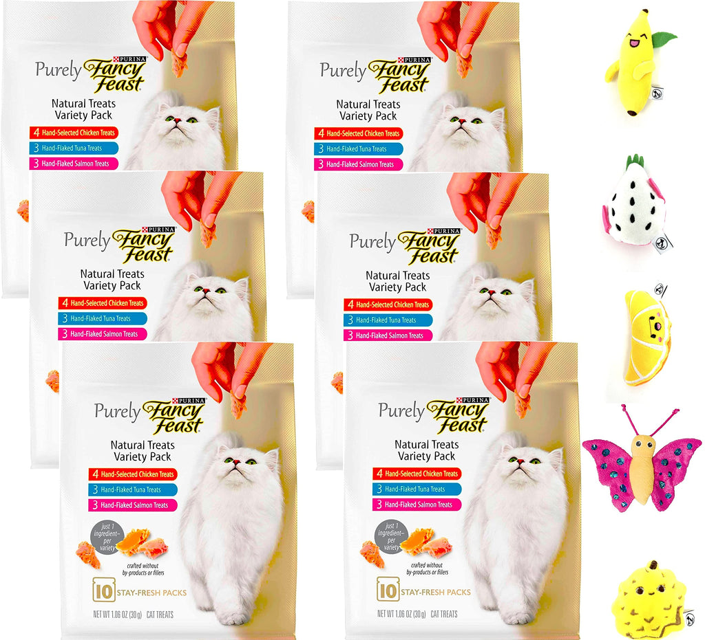 Fancy Feast Purely Natural Variety Cat Treats (1.06-oz Each)