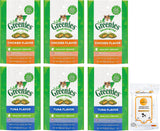 Greenies SmartBites Healthy Indoor Natural Soft & Crunchy Cat Treats (3) Tuna (3) Chicken