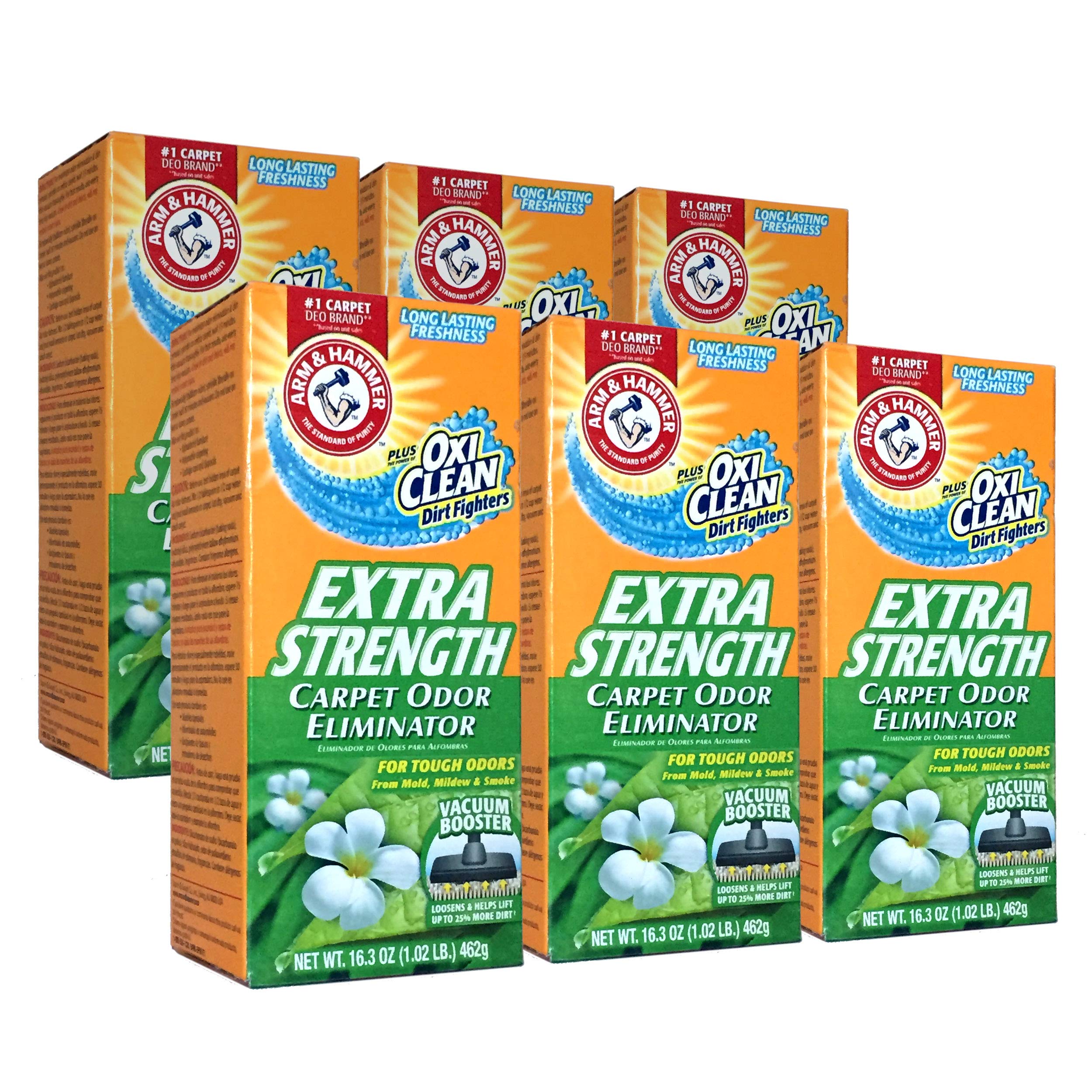 Arm & Hammer Extra Strength 16.3Z Carpet Odor Eliminator (6-Pack)