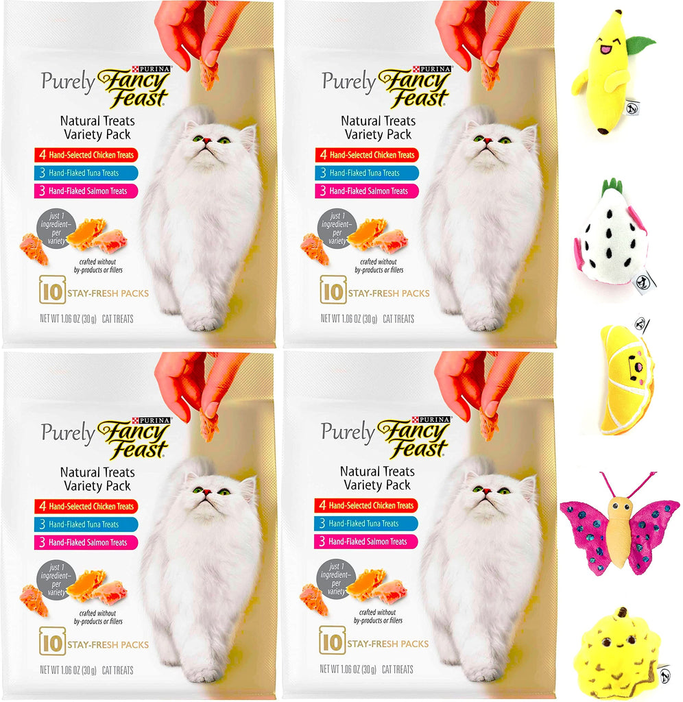 Fancy Feast Purely Natural Variety Cat Treats (Pack of 4)