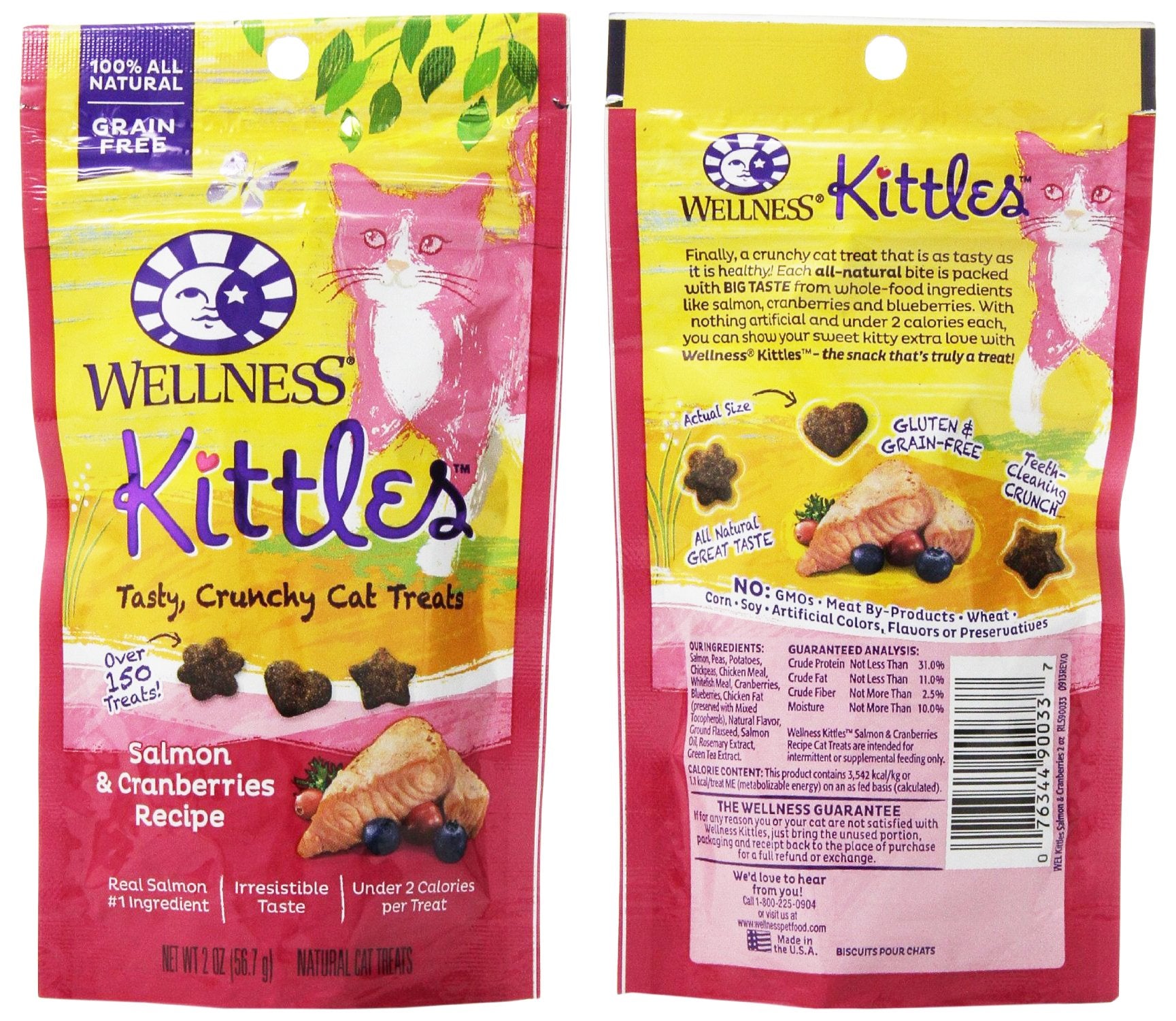 Kittles™ Chicken & Cranberries Crunchy Cat Treats