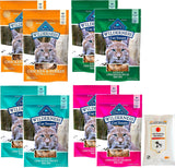 Blue Buffalo Wilderness Grain-Free Cat Treats Variety Pack (8)