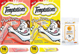 Temptations Creamy Puree Lickable Cat Treats (Salmon and Chicken)