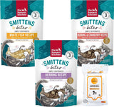 The Honest Kitchen Smittens Bites Heart-Shaped Cat Treats Variety Pack