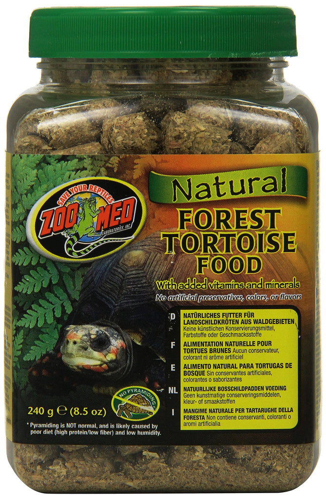 Zoo Med Laboratories Natural Forest Tortoise Food, 8.5-Ounce